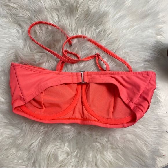 Athleta Bikini Top sz 34D/DD Neon # V58 - Picture 5 of 8